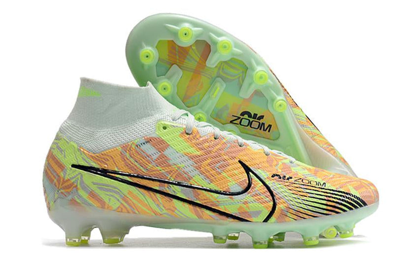 Chuteira Nike Air Zoom Mercurial Superfly IX Elite Campo - Verde