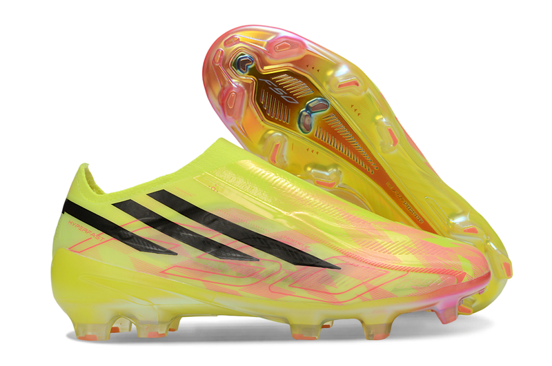 Chuteira Adidas F50 Hyperfast Elite (campo sem cadarço)