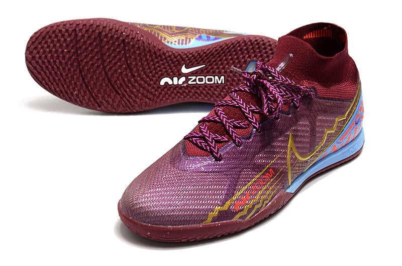 Chuteira Nike Air Zoom Mercurial Superfly IX Elite Futsal - Vinho